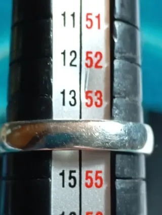 Anillo Plata Ley granate