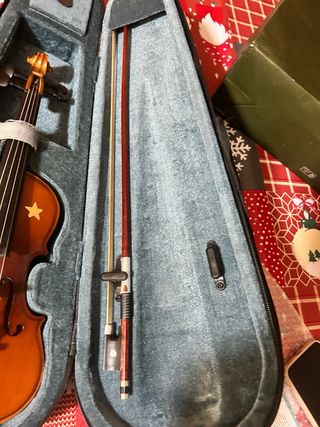 Violín 1/8 con arco para principiantes