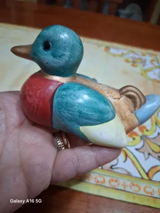 Coppia Paperelle Ceramica Decorative