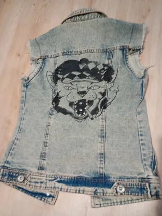 Chaleco vaquero fantasía