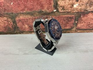 Reloj Guess Azul y Plateado