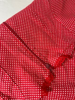 Traje Chulapa Niña Rojo Lunares Blancos