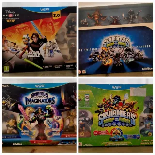 Lote Skylanders y Disney Infinity Wii U