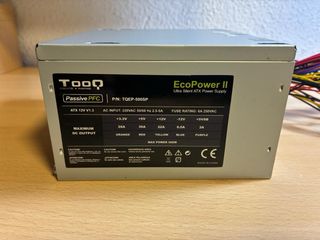 Fuente de Alimentación PC con Cables