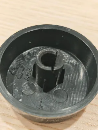 Freidora de aire negra