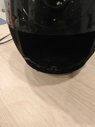 Freidora de aire negra