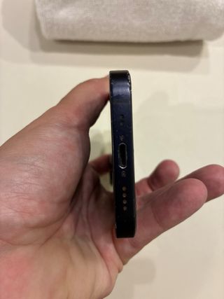 iPhone 12 mini negro + funda