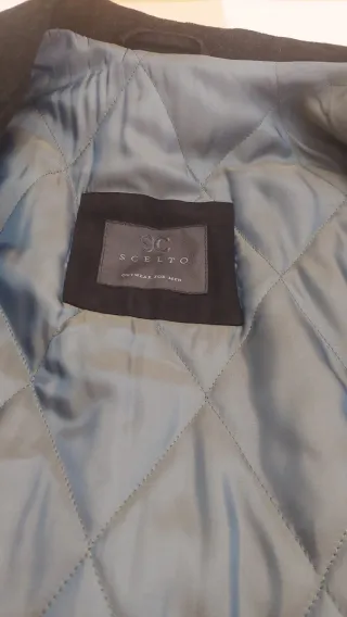 Chaquetón SCELTO gris hombre