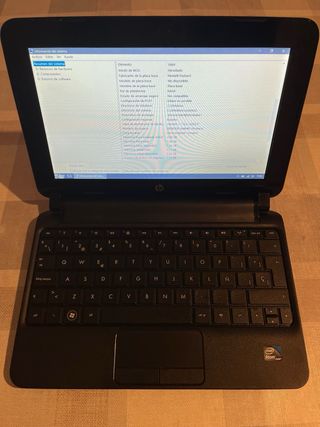 Portátil HP Atom 10.1 N455