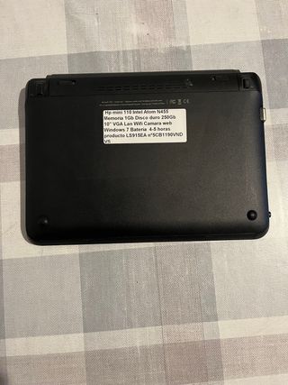 Portátil HP Atom 10.1 N455