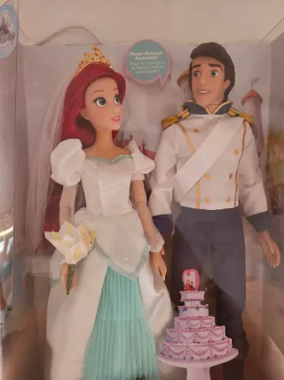 Bambole Ariel ed Eric Disney Princess Matrimonio Disney
