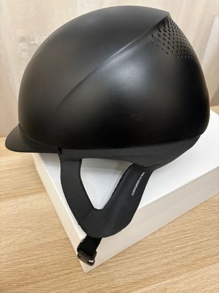 Casco equitación niño negro