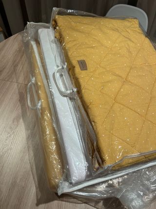 Lote: protector, colchón cólico, espuma cambiador