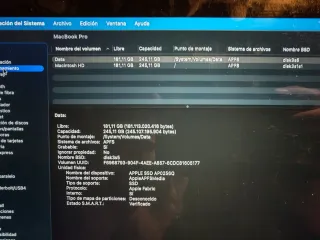 MacBook Pro Late 2020 M1 Plata