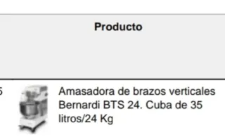Amasadora Bernardi Profesional