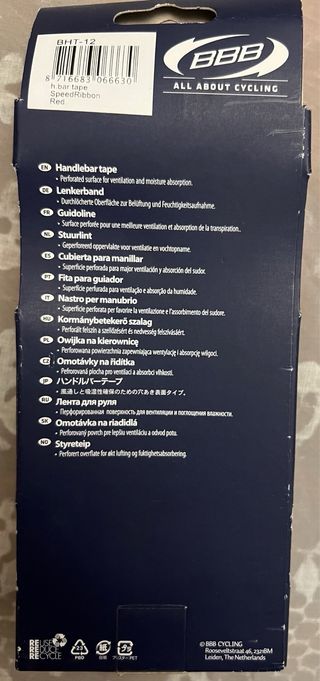 Cinta Manillar NUEVA BBB Speedribbon Microfiber