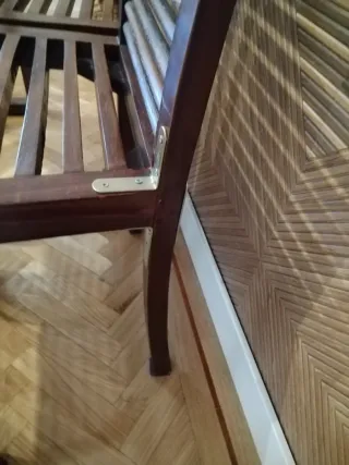 Mesa cristal y 6 sillas Banak