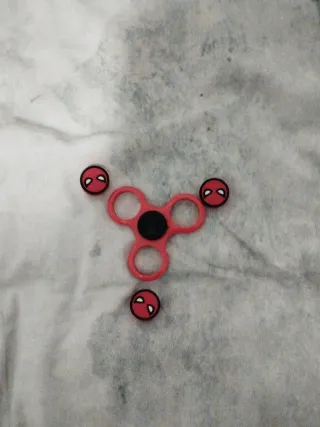 Spinner Spiderman Rojo