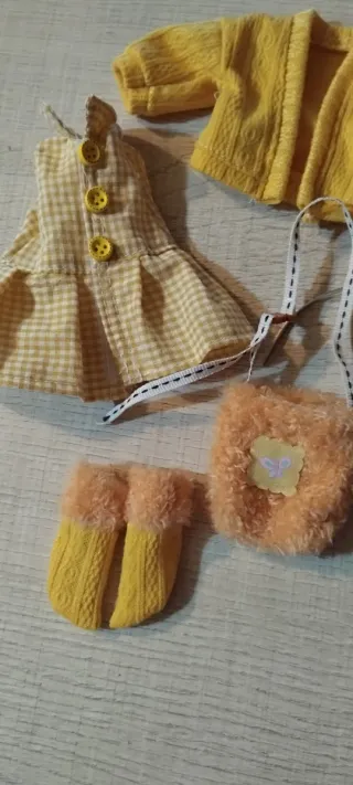 Conjunto Blythe Amarillo Gingham