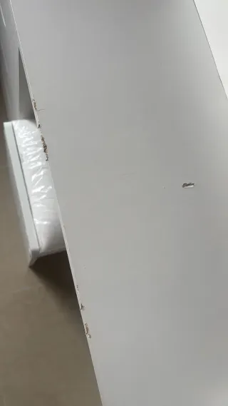 Tocador blanco con luz LED