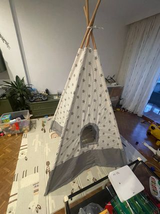 Tienda campaña infantil cabaña para niños