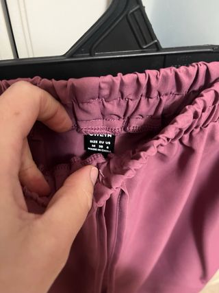 Traje chaqueta y pantalón rosa