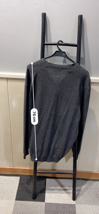 Cárdigan gris UNT Talla XL