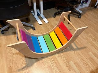 Arco de madera infantil arcoíris