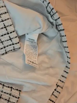 Chaleco largo SHEIN cuadros