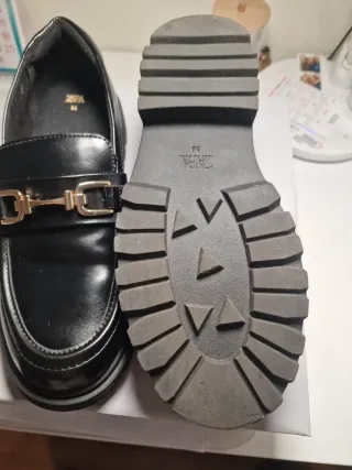 Zapatos vestir niña Zara T-36 negros