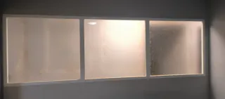 Divisor de ambientes con 3 secciones