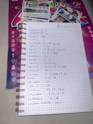 Cromos Oficiales Liga 2025-26