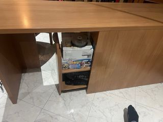 Escritorio madera color beige/marrón