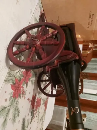 Supporto per bottiglie di vino vintage Rueda