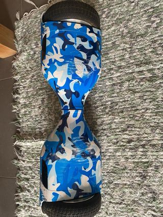 Hoverboard Camuflaje Azul