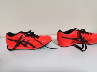 Zapatillas de clavos Asics Naranja/Negro