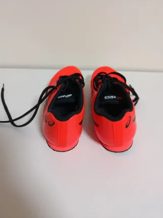 Zapatillas de clavos Asics Naranja/Negro