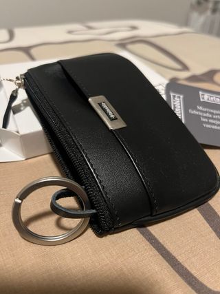 Monedero Pielnoble Negro - Nuevo con Caja