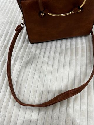 Borsa a mano stile Chanel marrone