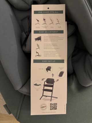 Silla de bebé  color verde