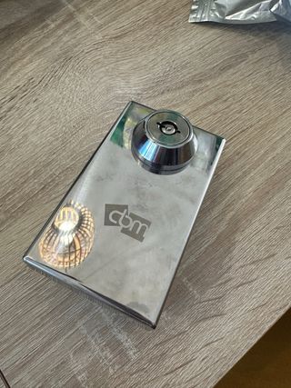 Carradura doble puerta cristal CBM