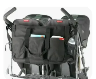 Bolsa Skip Hop Gemelar Negra