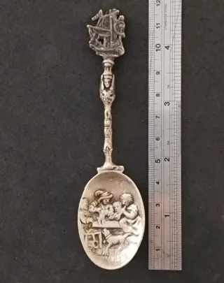 Cuchara de Plata Holandesa Antigua