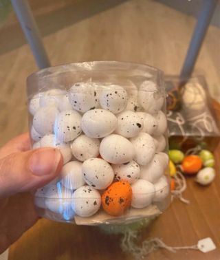 Uova decorative Pasqua miste