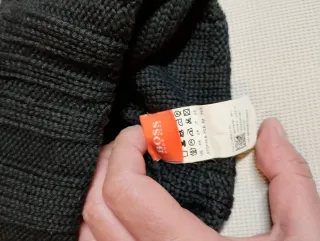 Cappello HUGO BOSS lana nero