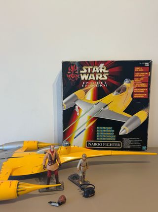 Star Wars Naboo Fighter 1999 + Ric & Anakin