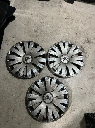 3 Tapacubos Citroën 15 Originales