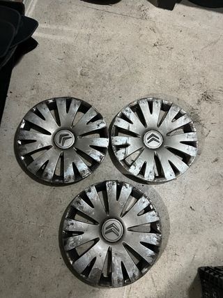 3 Tapacubos Citroën 15 Originales