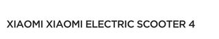 Patinete Eléctrico Xiaomi 4 Negro