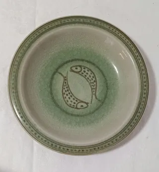 Cuenco Celadón con Peces